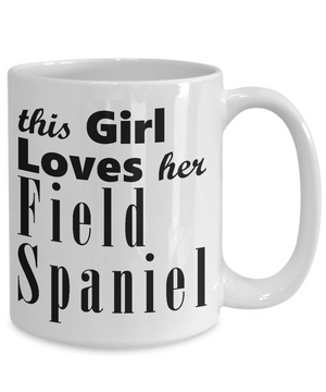 Field Spaniel - 15oz Mug