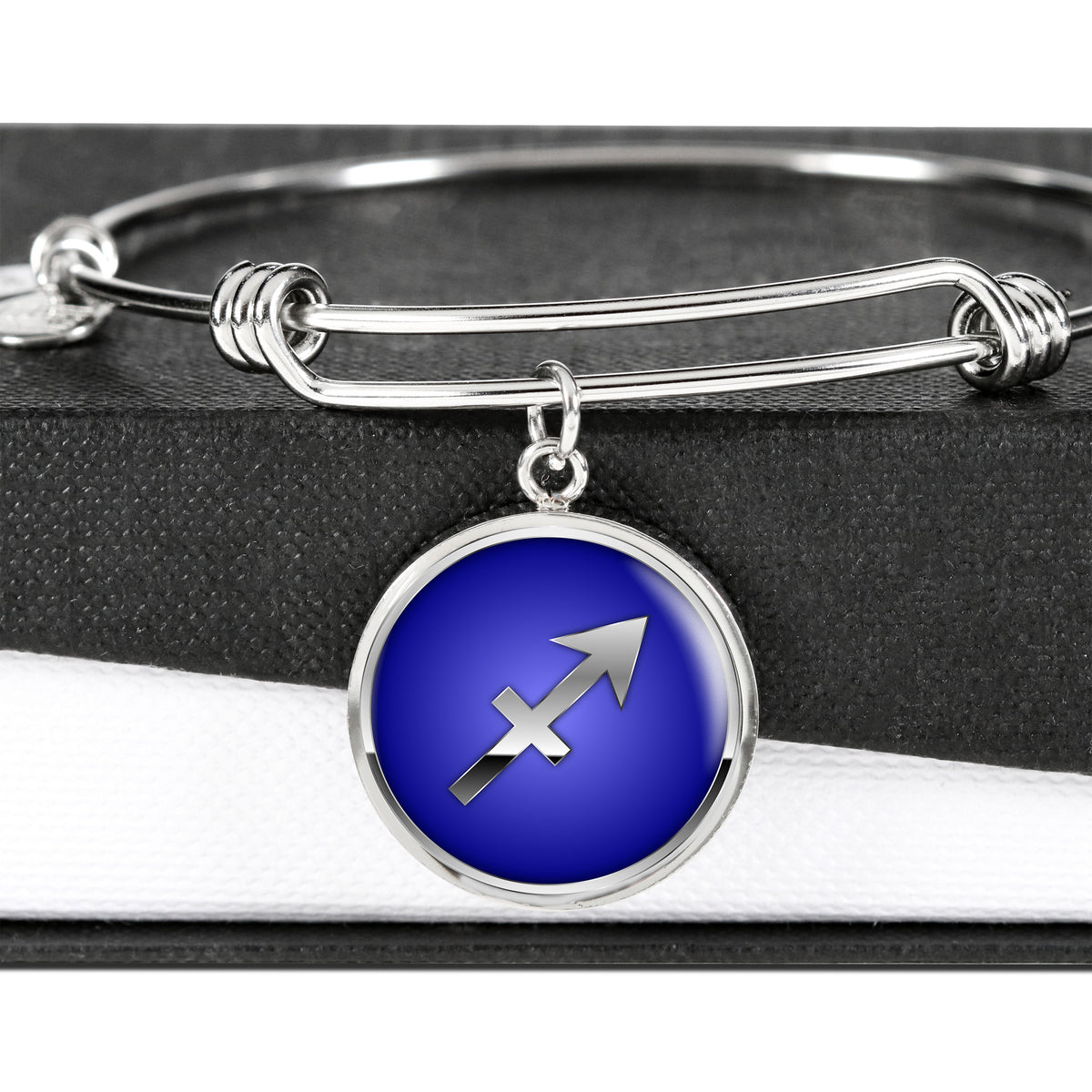 Zodiac Sign Sagittarius v2 - Bangle Bracelet