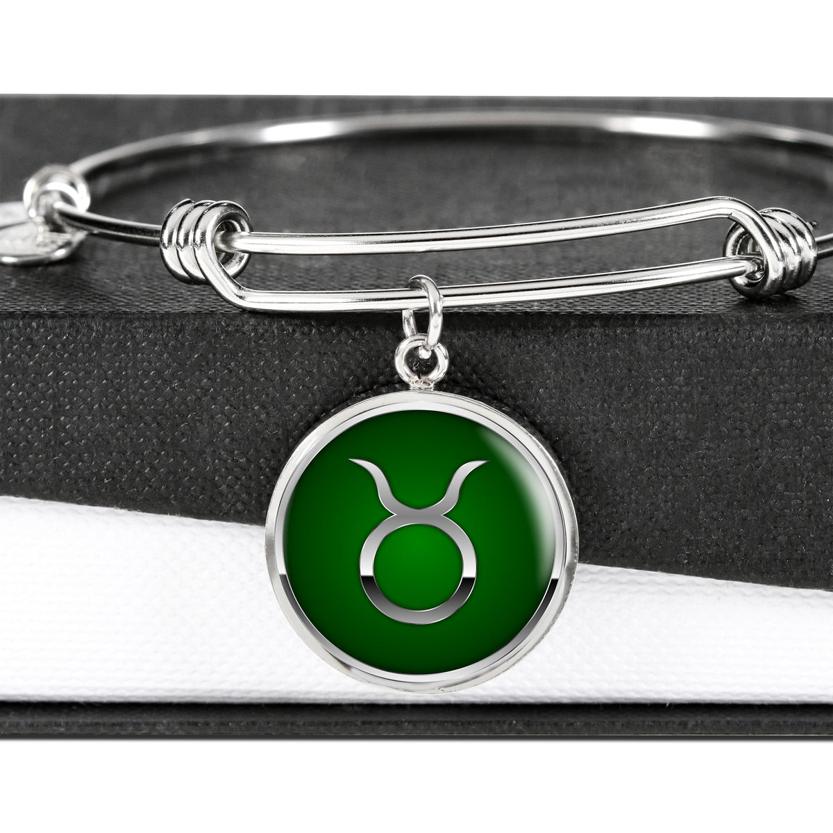 Zodiac Sign Taurus v2 - Bangle Bracelet