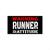 Runner With An Attitude - 7.5" x 3.75" Bumper Sticker