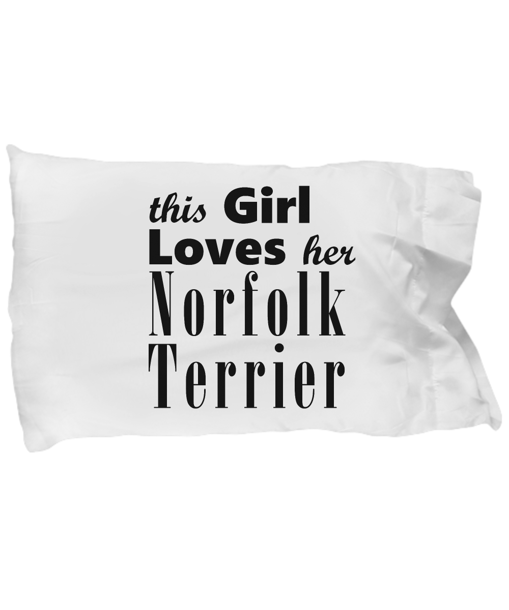 Norfolk Terrier - Pillow Case - Unique Gifts Store
