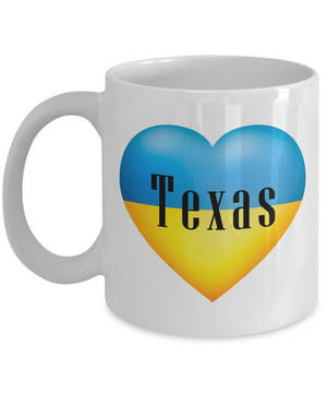 Ukrainian In Texas - 11oz Mug - Unique Gifts Store