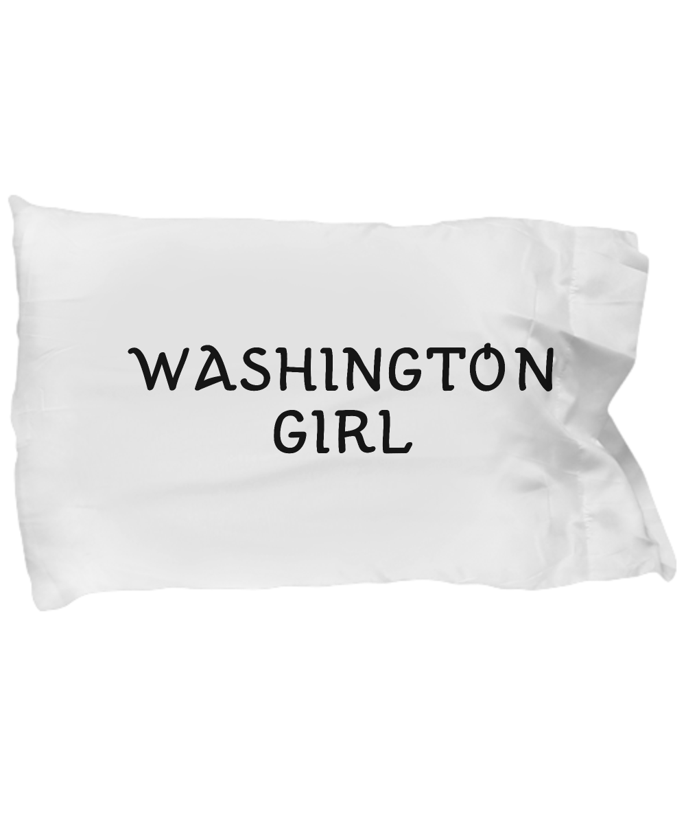Washington Girl - Pillow Case