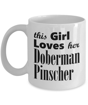 Doberman Pinscher - 11oz Mug - Unique Gifts Store
