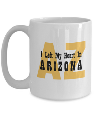 Heart In Arizona - 15oz Mug