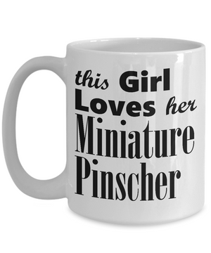 Miniature Pinscher - 15oz Mug