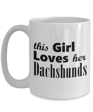 Dachshunds - 15oz Mug - Unique Gifts Store