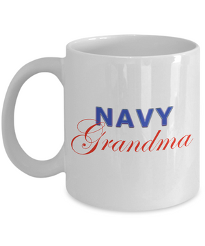 Navy Grandma - 11oz Mug v2 - Unique Gifts Store