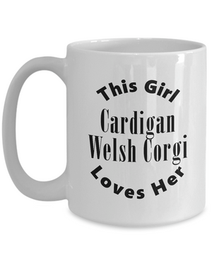 Cardigan Welsh Corgi v2c - 15oz Mug