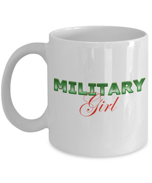 Military Girl - 11oz Mug v2 - Unique Gifts Store