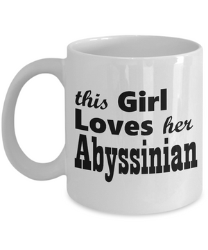 Abyssinian - 11oz Mug - Unique Gifts Store