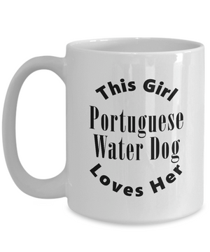 Portuguese Water Dog v2c - 15oz Mug