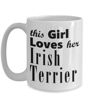 Irish Terrier - 15oz Mug