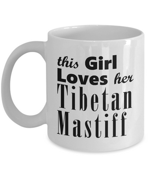 Tibetan Mastiff - 11oz Mug - Unique Gifts Store