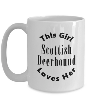 Scottish Deerhound v2c - 15oz Mug