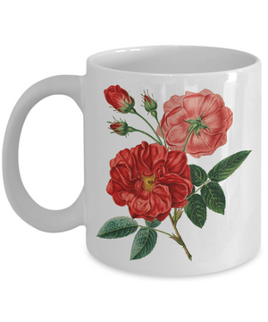 Red Roses - 11oz Mug - Unique Gifts Store