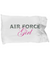 Air Force Girl - Pillow Case - Unique Gifts Store
