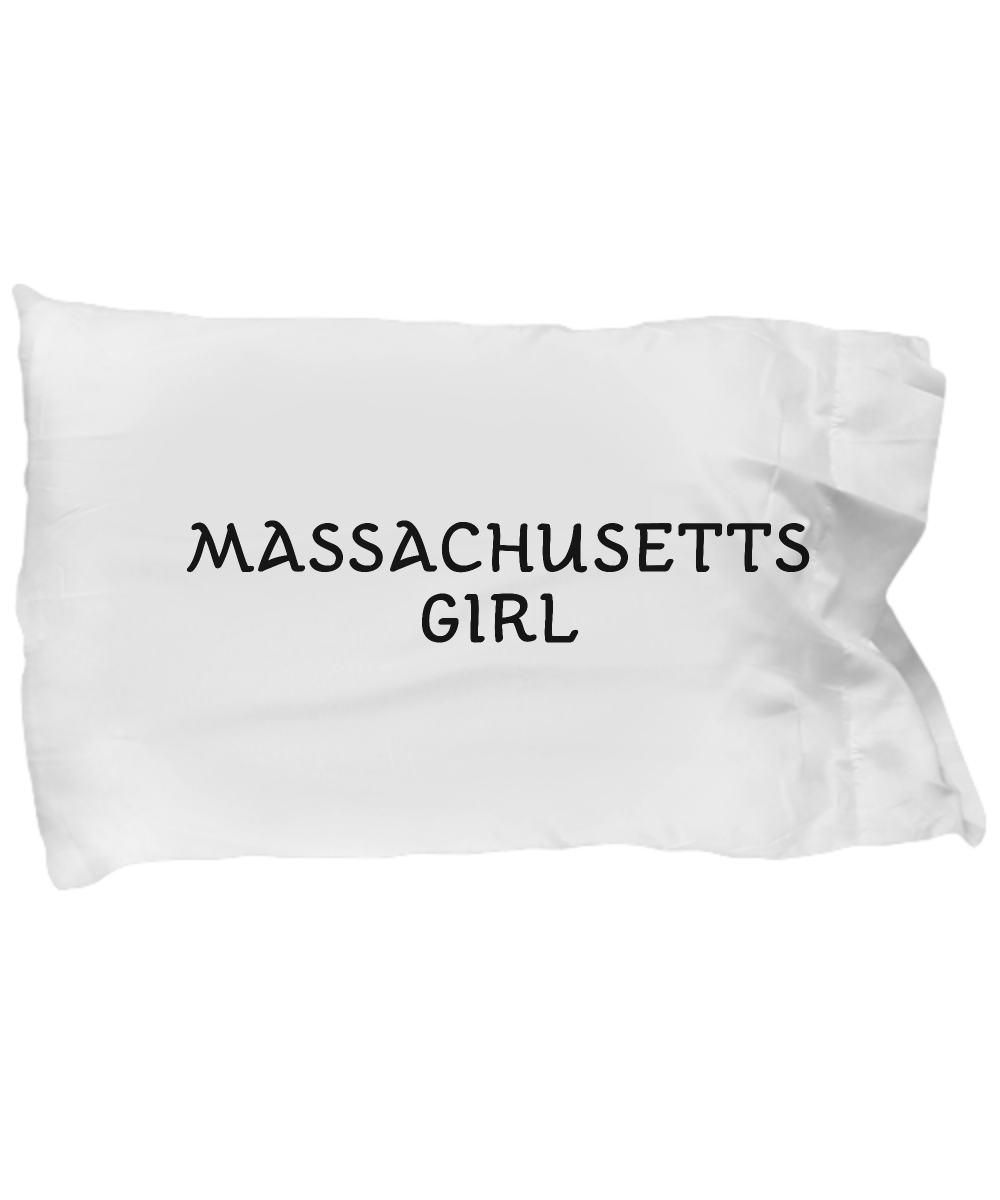 Massachusetts Girl - Pillow Case