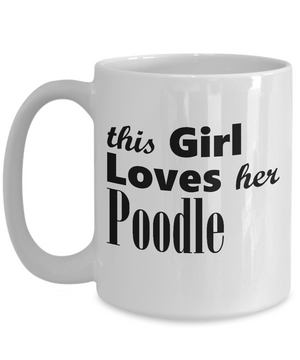 Poodle - 15oz Mug - Unique Gifts Store