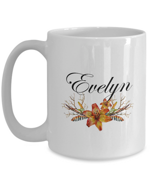 Evelyn v3 - 15oz Mug