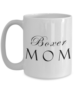 Boxer Mom - 15oz Mug