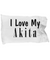 Love My Akita - Pillow Case - Unique Gifts Store