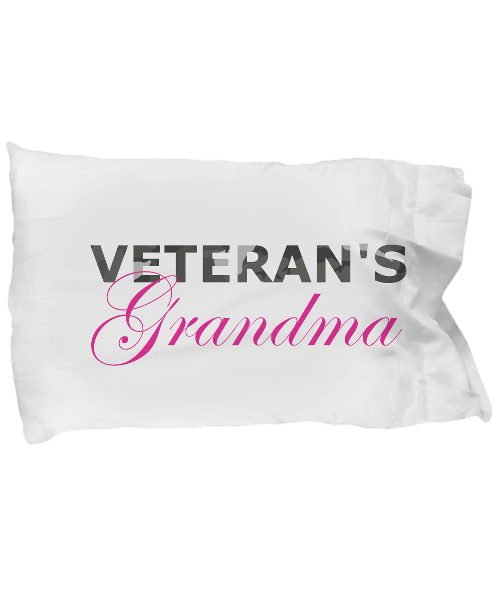 Veteran's Grandma - Pillow Case