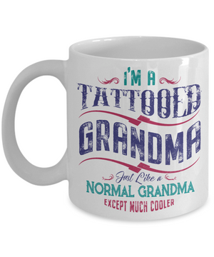 Tattooed Grandma - 11oz Mug