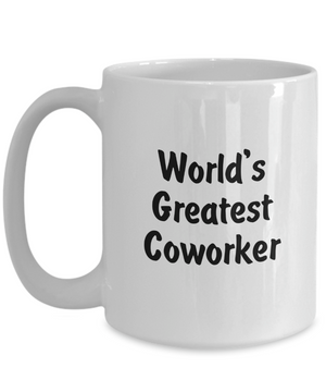 World's Greatest Coworker v2 - 15oz Mug