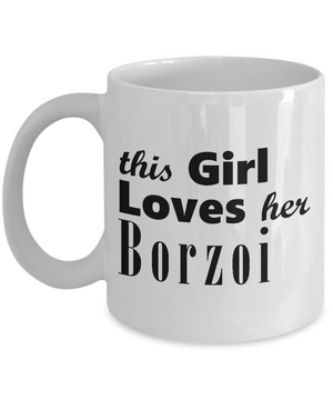 Borzoi - 11oz Mug - Unique Gifts Store