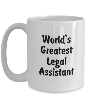 World's Greatest Legal Assistant v2 - 15oz Mug