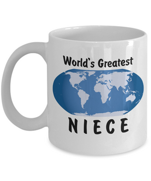 World's Greatest Niece - 11oz Mug - Unique Gifts Store