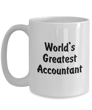 World's Greatest Accountant v2 - 15oz Mug