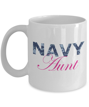Navy Aunt - 11oz Mug - Unique Gifts Store