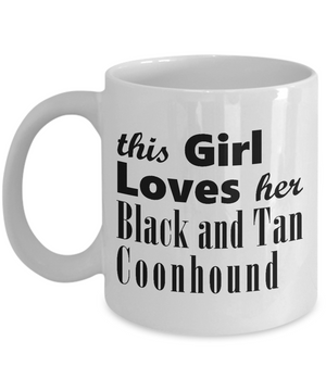 Black and Tan Coonhound - 11oz Mug - Unique Gifts Store