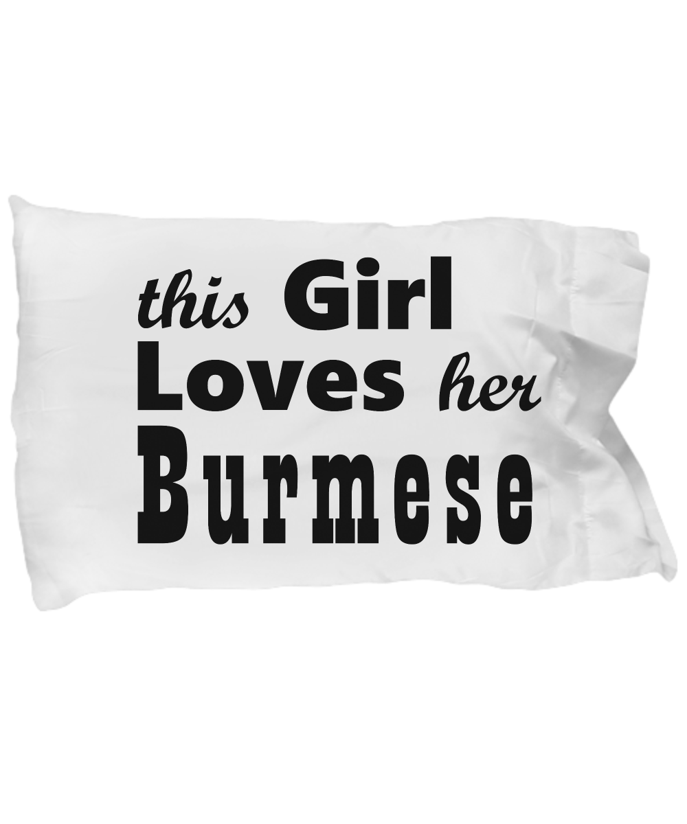 Burmese - Pillow Case