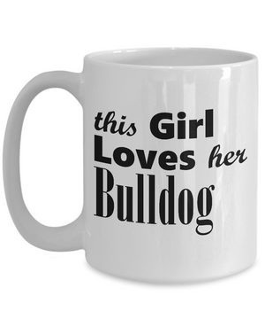 Bulldog - 15oz Mug - Unique Gifts Store