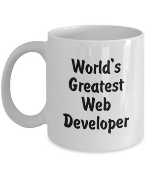 World's Greatest Web Developer - 11oz Mug