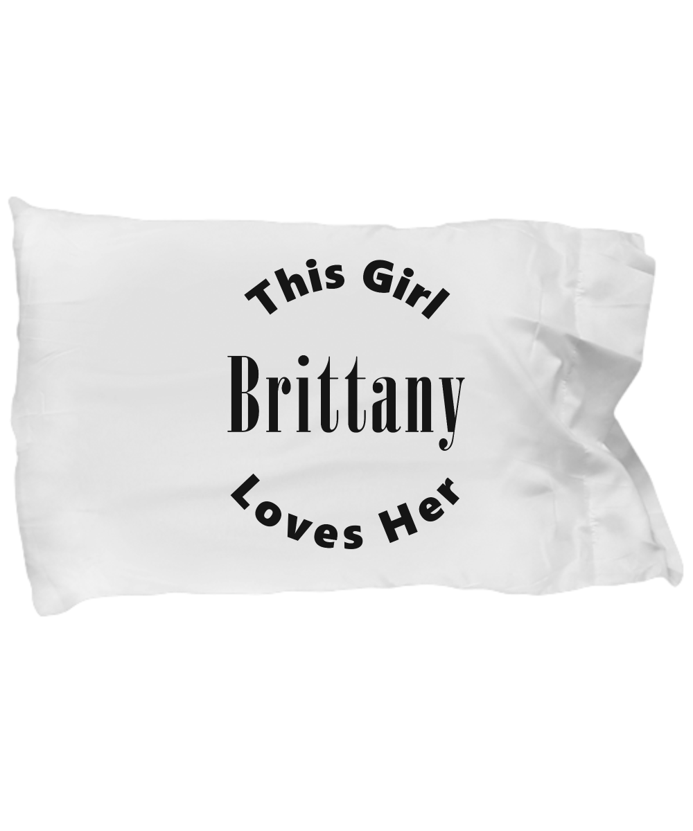 Brittany v2c - Pillow Case