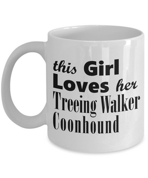 Treeing Walker Coonhound - 11oz Mug - Unique Gifts Store