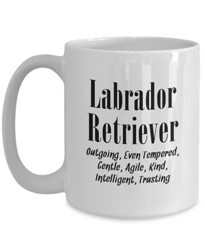 The Labrador Retriever - 15oz Mug