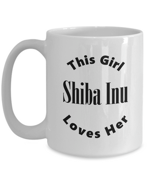Shiba Inu v2c - 15oz Mug