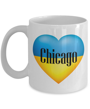 Ukrainian In Chicago - 11oz Mug - Unique Gifts Store