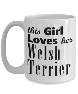 Welsh Terrier - 15oz Mug