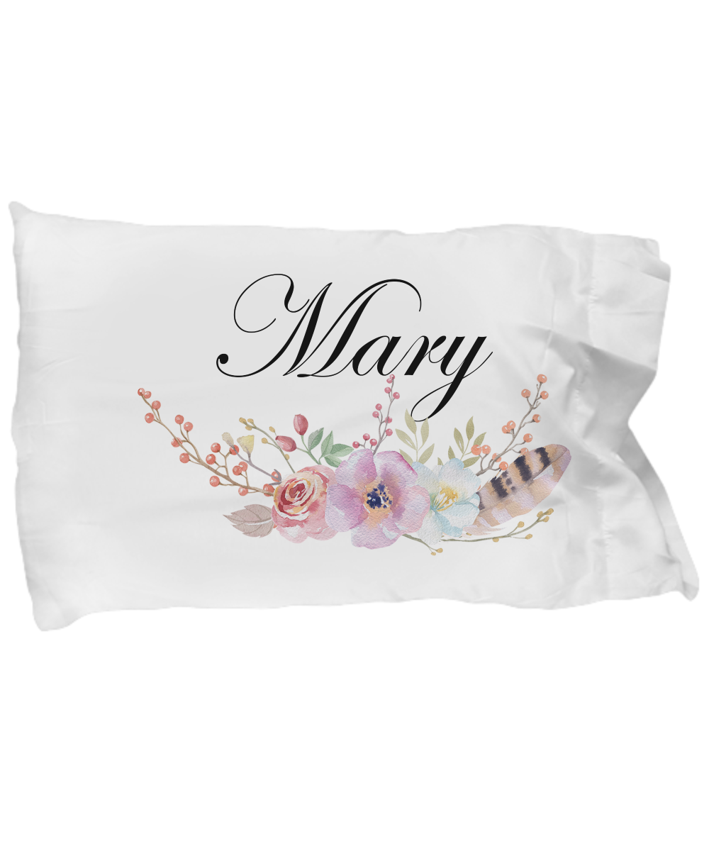 Mary v8 - Pillow Case - Unique Gifts Store