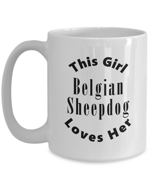 Belgian Sheepdog v2c - 15oz Mug
