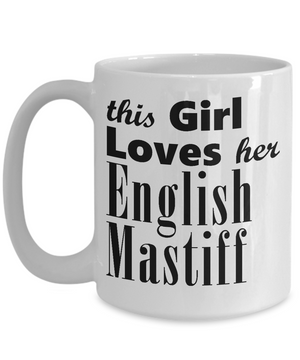 English Mastiff - 15oz Mug
