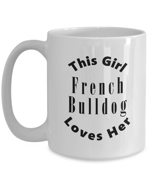 French Bulldog v2c - 15oz Mug