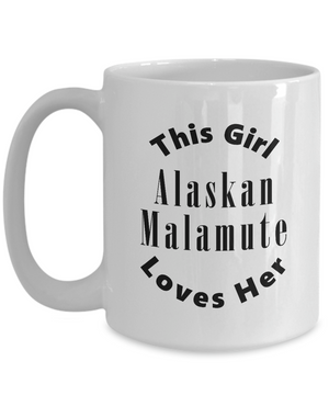 Alaskan Malamute v2c - 15oz Mug
