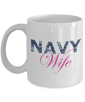 Navy Wife - 11oz Mug - Unique Gifts Store